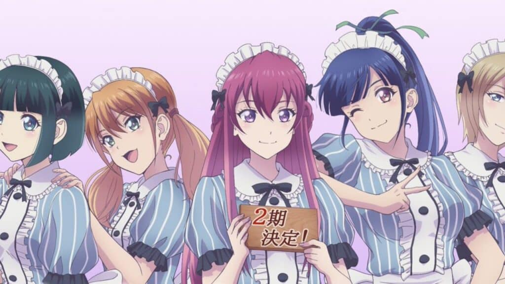 The Café Terrace and Its Goddesses Season 2 Visual