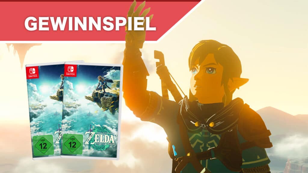 Link aus The Legend of Zelda: Tears of the Kingdom Gewinnspiel