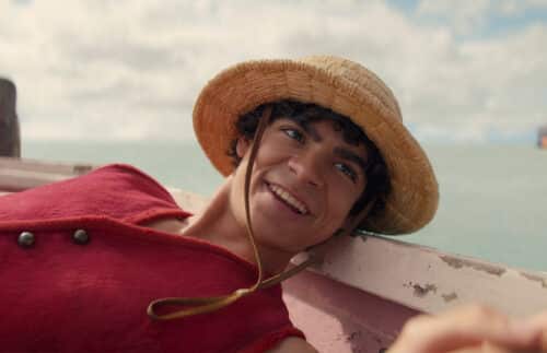 One Piece. Iñaki Godoy as Monkey D. Luffy in season 1 of One Piece. Netflix