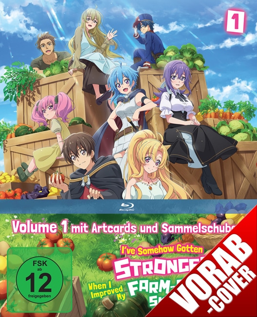 Cover I’ve Somehow Gotten Stronger When I Improved My Farm-Related Skills Volume 1 Blu-ray