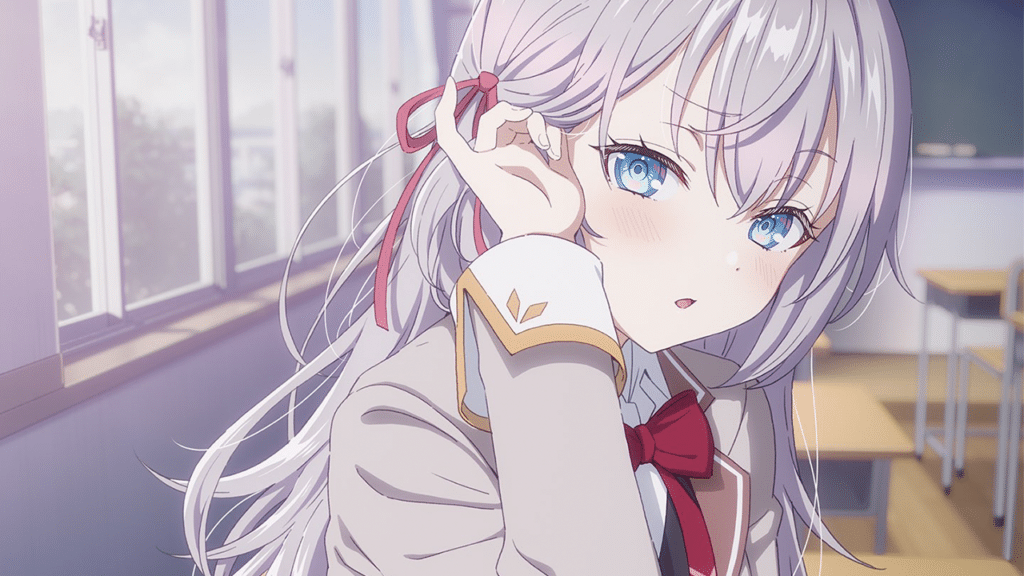 Alya Somtimes Hides Her Feelings In Russian Anime Visual