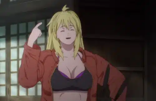 Scene from the Dorohedoro anime