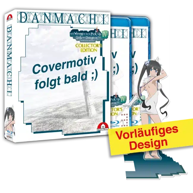 Danmachi Season 4 cover box 2 blu-ray