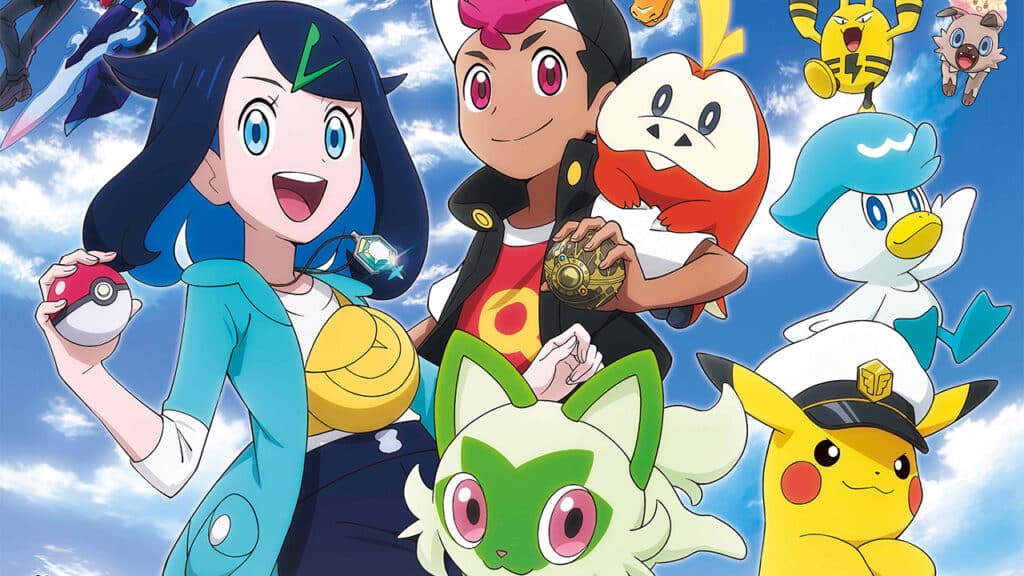 Pokémon Horizonte anime visual