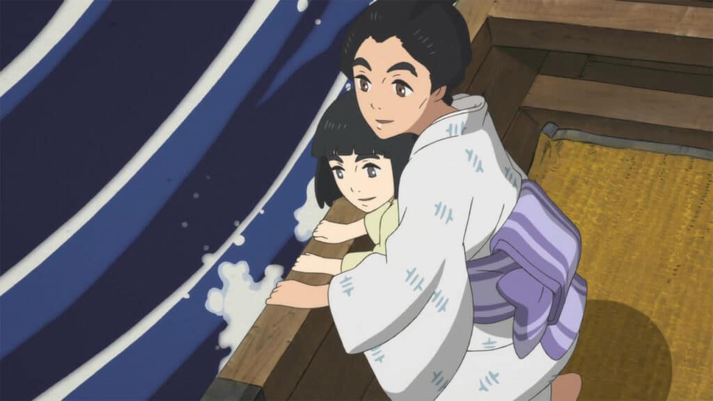 Miss Hokusai scene