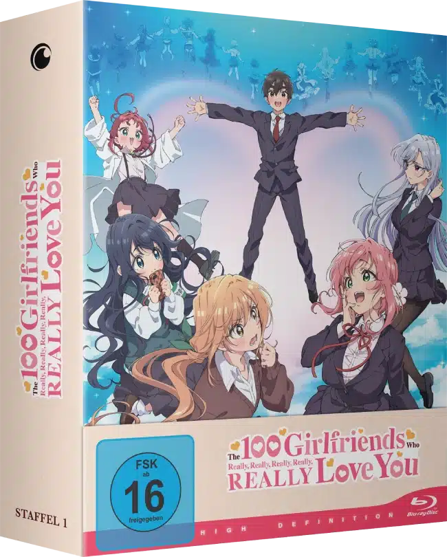 The 100 Girlfriends Who Really Really Really Really REALLY Love you - Staffel 1 - Vol. 1 packshot schuber