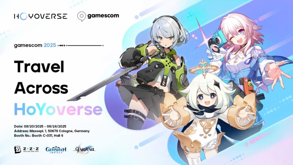Hoyoverse Gamescom 2025 Ankündigung