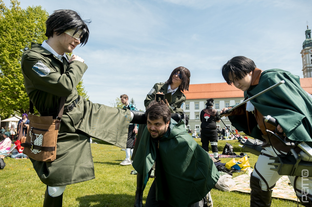 aniMUC 2025 Attack on Titan Cosplayer