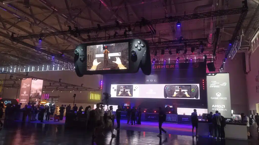 gamecom 2025 rog stand