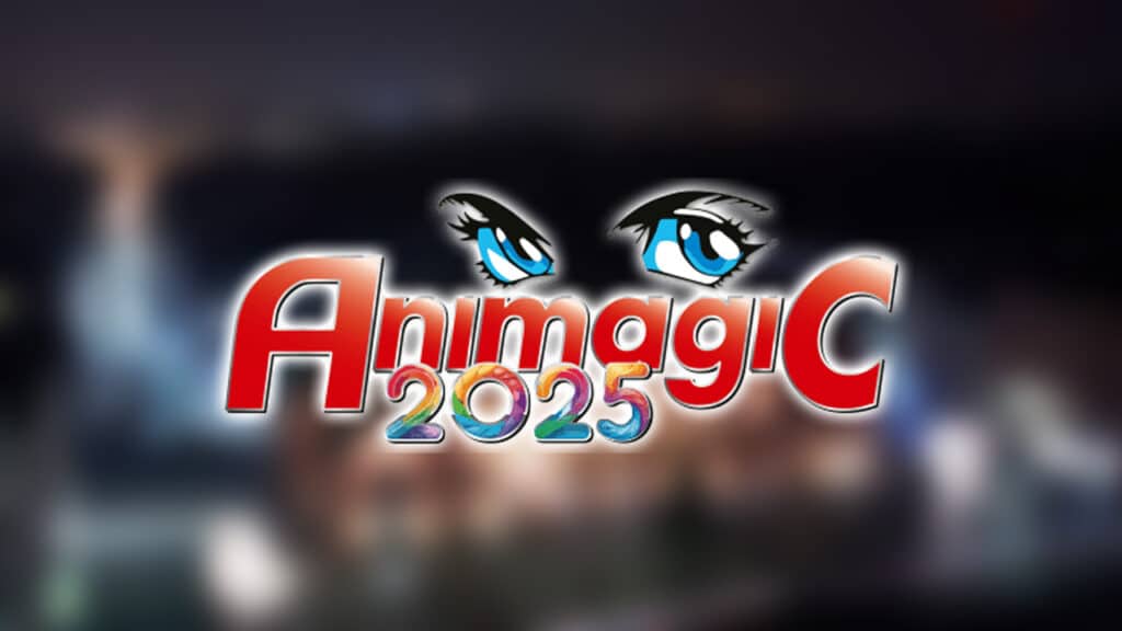 animagic 2025 logo auf nacht-hintergrund