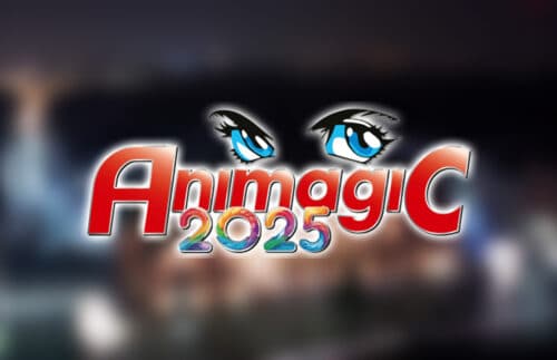 animagic 2025 logo auf nacht-hintergrund